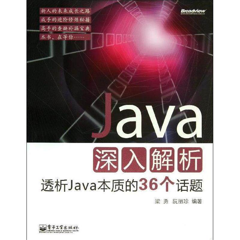 【正版书】 Java深入解析透析Java本质的36个话题 梁勇,阮丽珍　编著 电子工业出版社