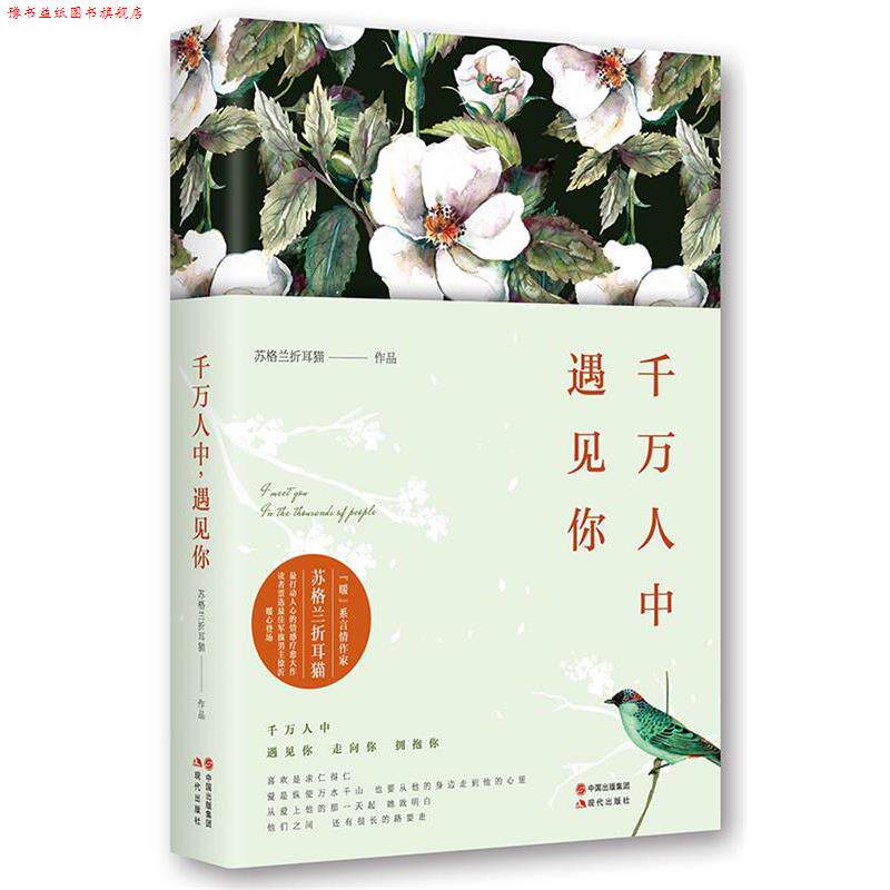 【正版书】 千万人中，遇见你 苏格兰折耳猫　著 现代出版社