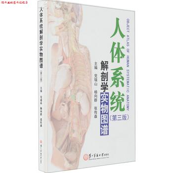 【正版书】 人体系统解剖学实物图谱 党瑞山,杨向群,张传森 编 第二军医大学出版社