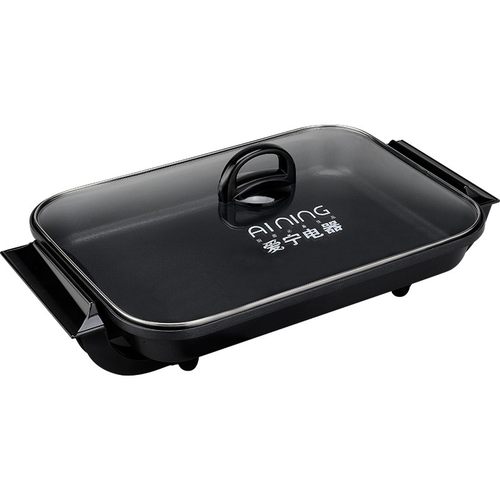 爱宁AN302韩式多功能电热锅烤肉盘不粘烧烤炉锅巫山无烟烤鱼锅炉