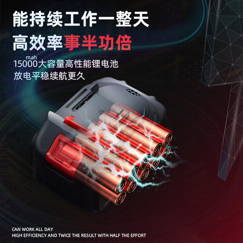 电动绿篱机剪茶树茶叶树枝割草机锂电园林绿化篱笆剪充电式修剪机