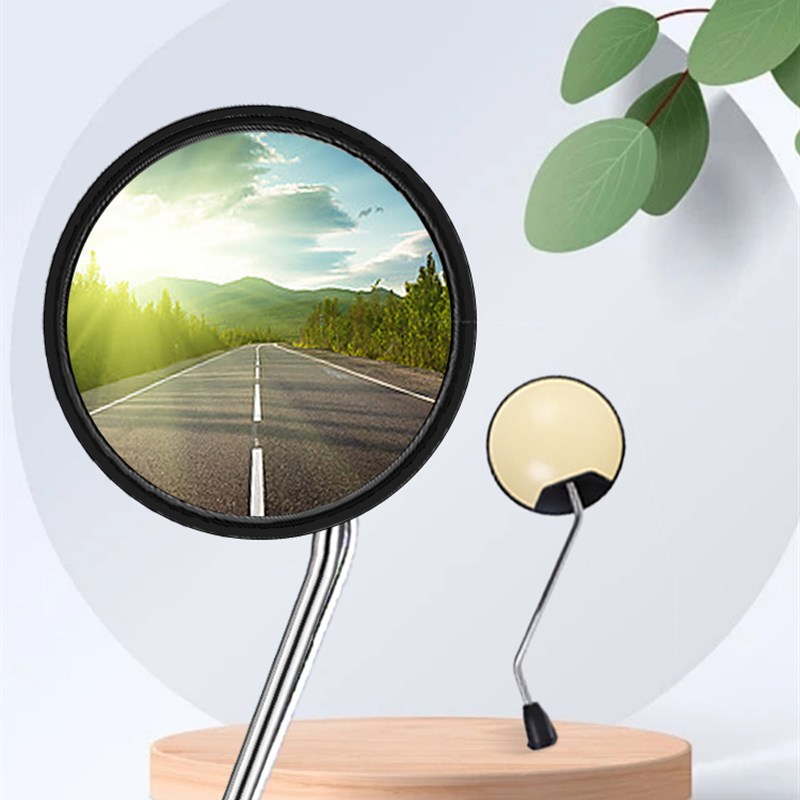 电动车后视镜反光镜通用电车车电瓶车适用九号V30C倒车倒后小圆镜