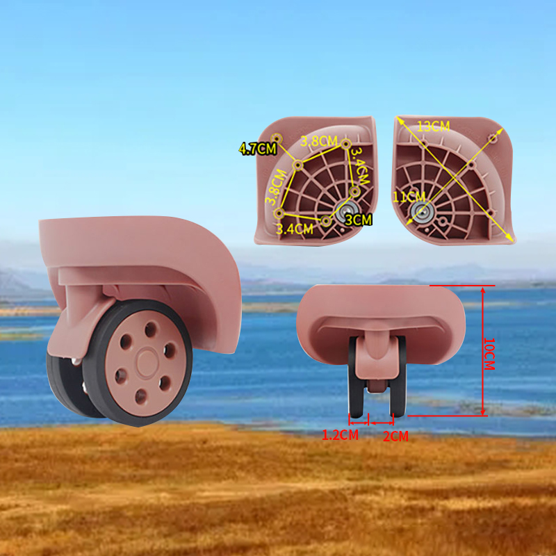 拉杆行李箱包配件轮子LBJ B-162LK大/DL-191B万向轮旅行箱轱辘128