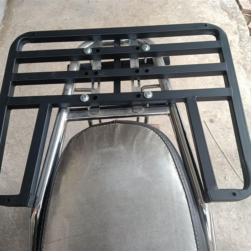 电动车货架外卖箱固定架摩托车包骑手装备送餐箱子底座托盘铁架子