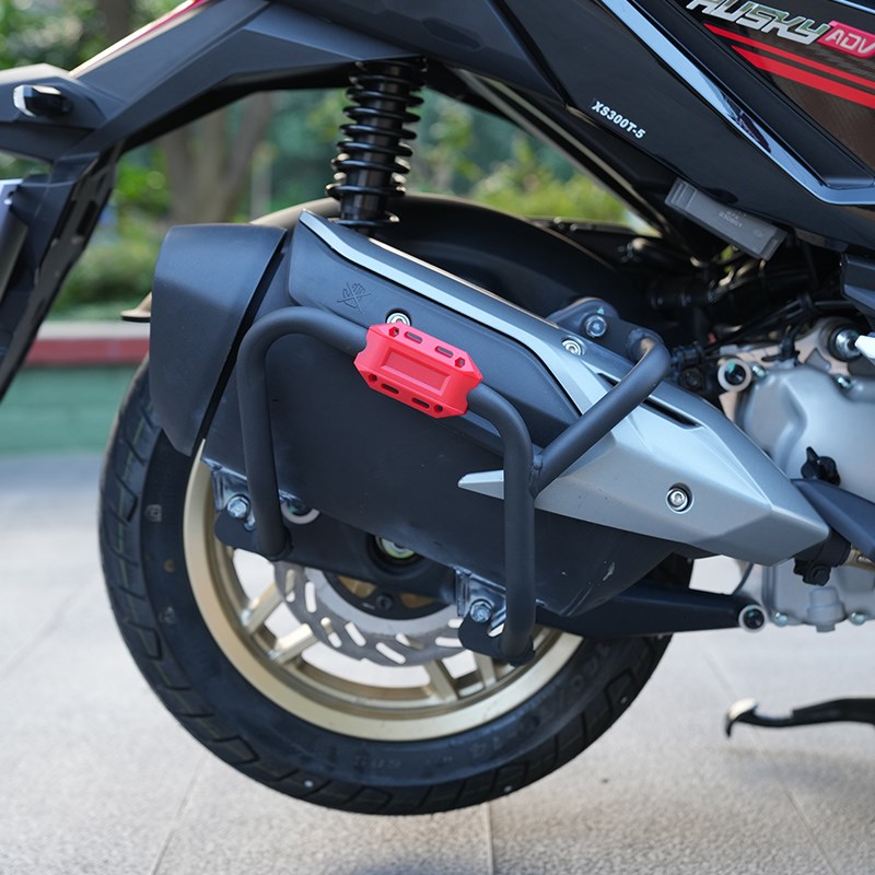 ZC适用三d阳哈士奇adv300摩托车护杠前保险杠加厚防摔防撞杠改装