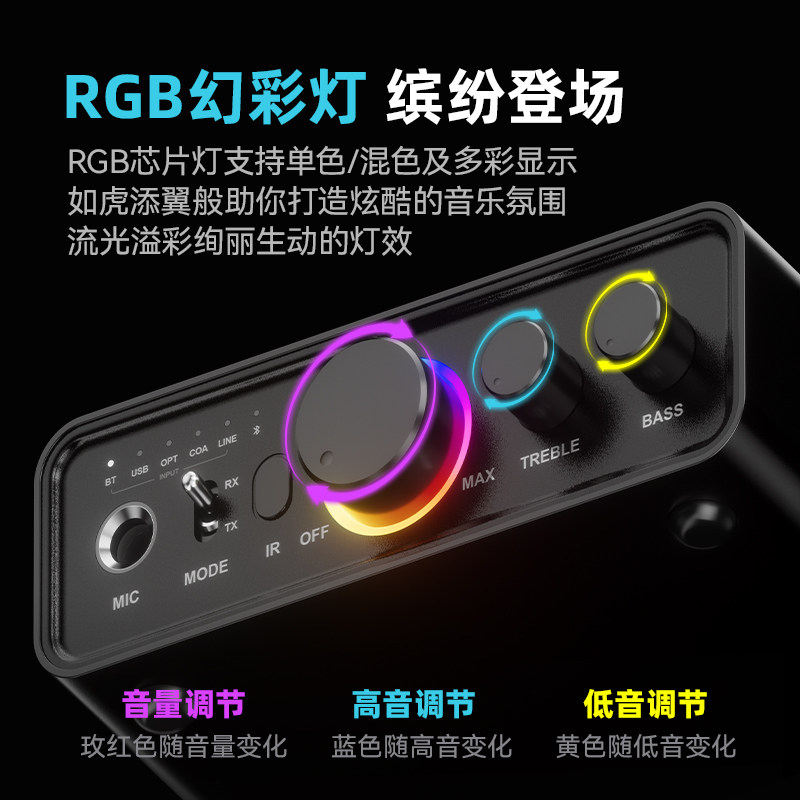 5.3蓝牙接收器转老式音响箱功放专用音频解码适配器台式电脑模块