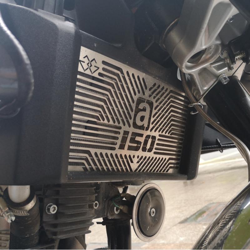 阿普利亚GPR150SR300SR2x50SAPRCR150不锈钢改装水箱网保护罩