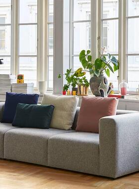 北欧丹麦HAY MAGS模块化布艺沙发双人位小户型简约侘寂风中古组合