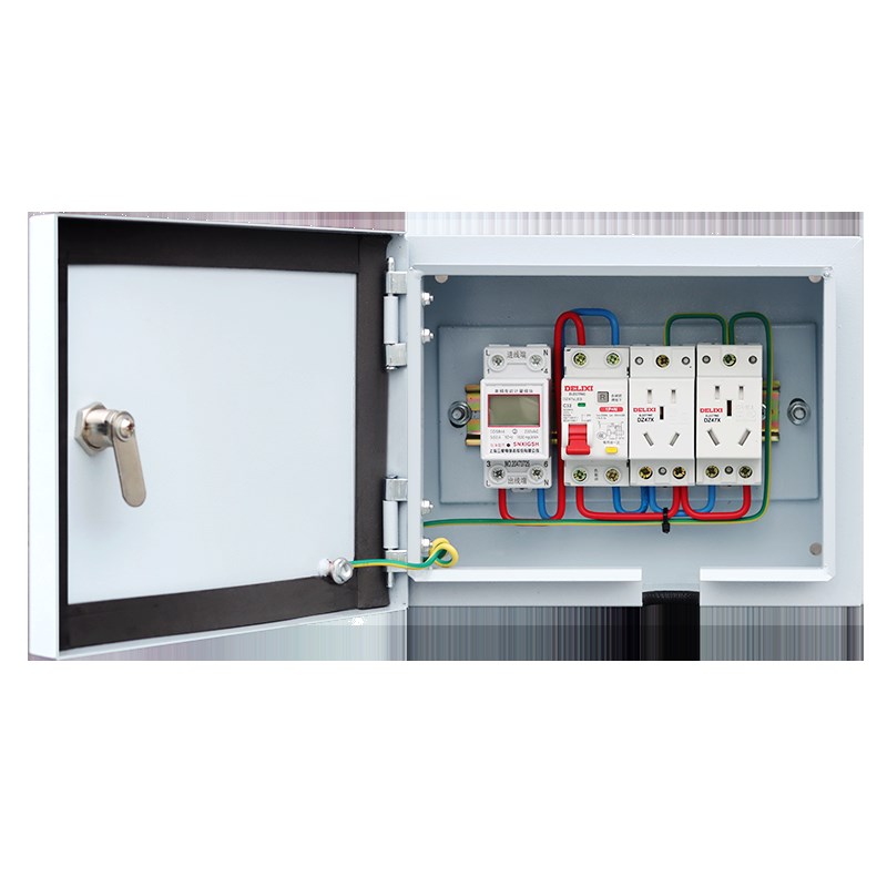 不锈钢户外电动车充电新能源汽车室外防水家用P插座配电箱五菱欧