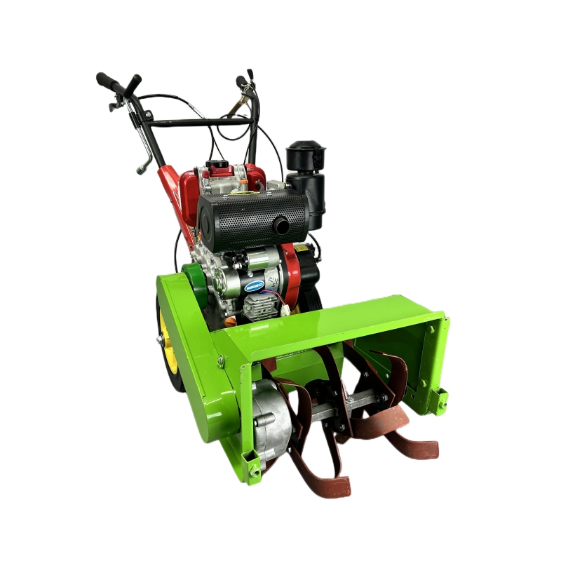 新型柴油除草机多功能大马力锄草旋耕开沟翻地松S土农用四驱微耕