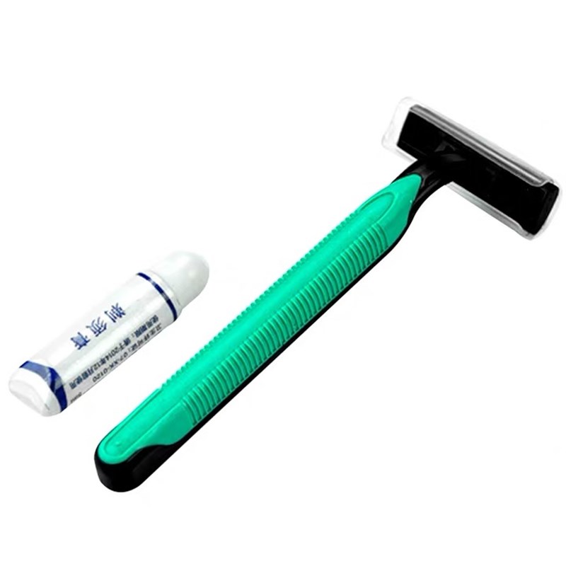 酒店宾馆浴场用旅行一次性剃须刀剃须膏须刨刮胡刀不锈钢刀片包邮