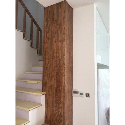 老榆木假梁实木空心梁餐厅吊顶假木梁装饰板梁天花墙柱板造型定制