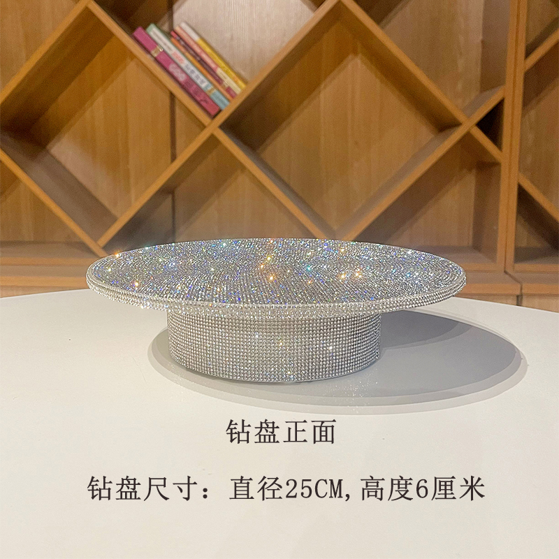电动转盘旋转展示台自动展w台摄影场产品模型拍摄旋水钻转台底座