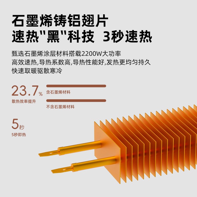 石墨烯速热踢脚线电暖器p家用卧室遥控智能恒温电暖炉取暖器2025