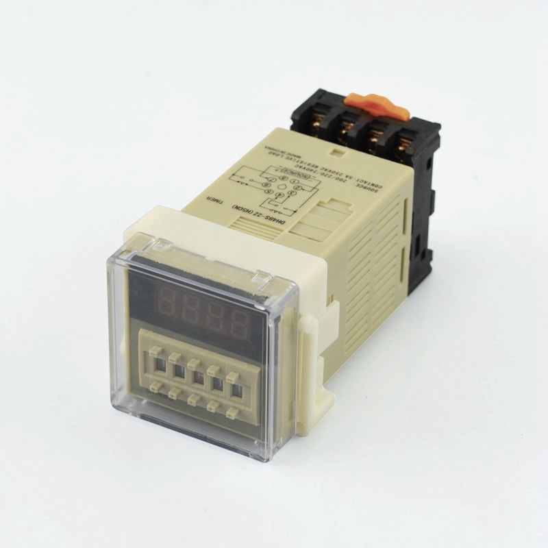 DH48S-S数显时间继电器循环控制1Z单F组-2Z两路延时控制器开关H5C