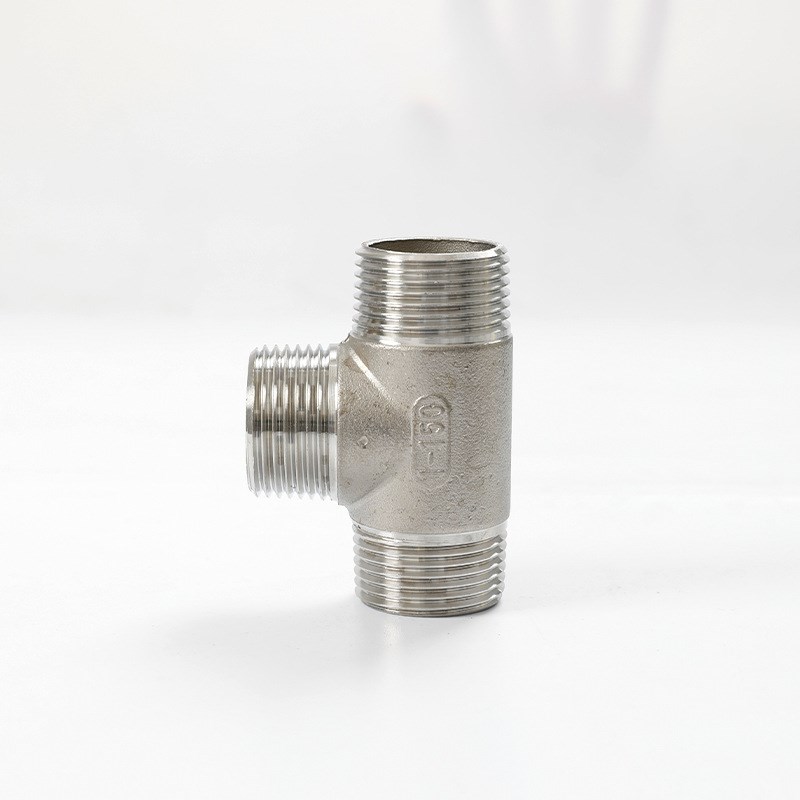 不锈钢304内外丝三通扣4分水管接头外内外/ 内外外T 内外内 外外