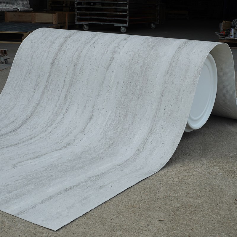 新款3D打印罗马洞石软瓷柔性石材软石轻K质内外墙装修饰弧形背景