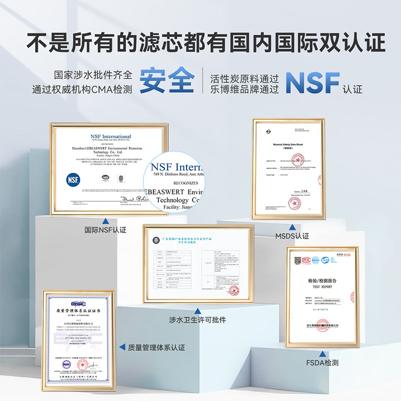 乐博维适配飞利浦净水器滤芯ADD6812/6813/6814/ADD551台式净饮机
