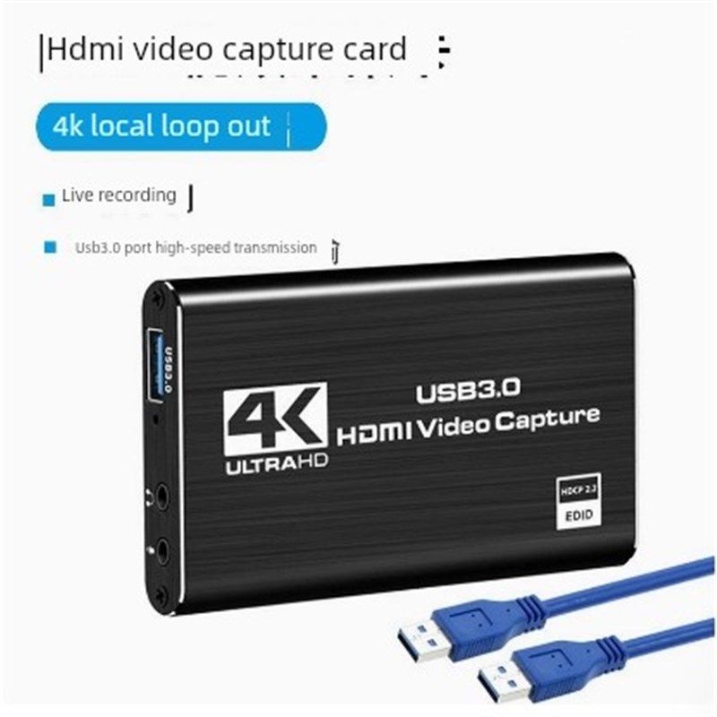 MS2130 4k HDMI视频采集卡USB3.0相机游戏机直播卡手机当显示器