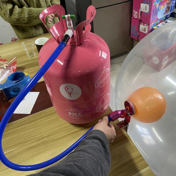 地爆球扩球器 球中球制作工具 天爆球填充器 乳胶气球配件 扩充器