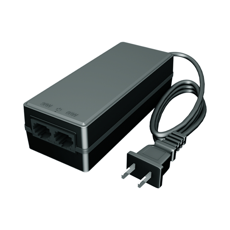 poe供电模块48V千兆大功率桥接器监控poe电源配接器48V转12V分离