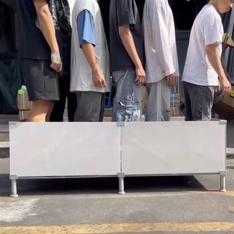 瓷砖固定夹花盆卡扣种植箱配件花箱铝合金卡槽直角地板砖连接件