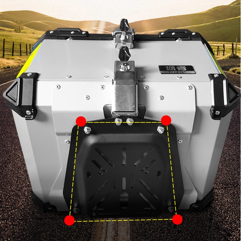 GW250A黄龙300猛鸷190X飞致DL250机车通用铝合金尾箱边箱后备箱