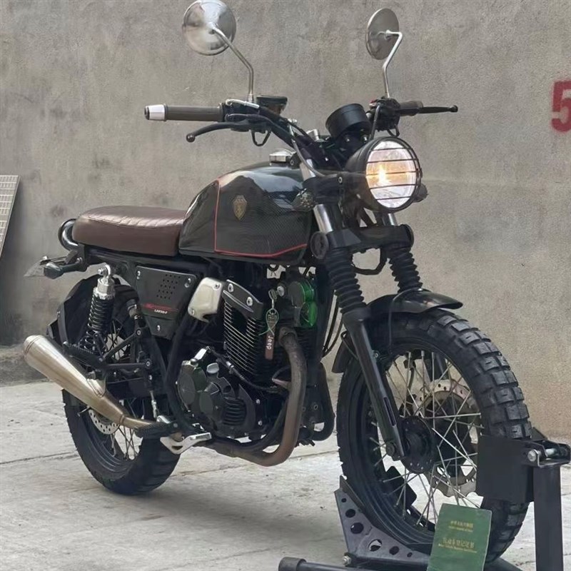 进口本田CB250覆古车燃s油代步TR190街车哈雷巡航太子车二手摩托