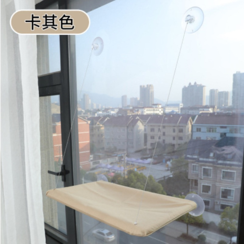 猫吊床猫咪猫窝窗户窗台床边晒太阳吸盘挂床阳台玻璃宠物猫床用品