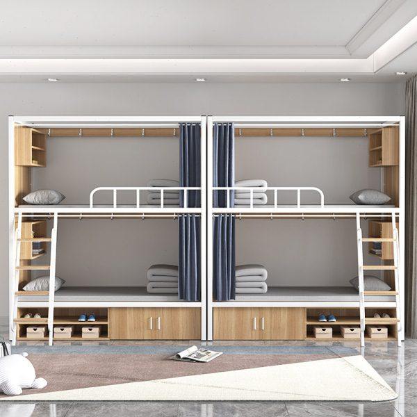 上下铺双层床学生上下床宿舍公寓床高低组合床加厚铁艺两层高架床,商业/办公家具,学校双层床/宿舍床,淘宝优惠券,粉丝福利购,淘宝优惠卷