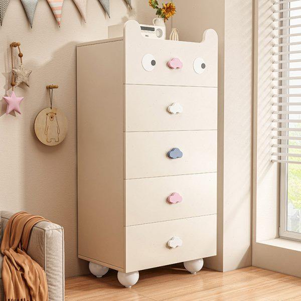 儿童斗柜卧室床头柜收纳柜床尾置物柜客厅靠墙储物柜子实木五斗柜,住宅家具,儿童斗柜,淘宝优惠券,粉丝福利购,淘宝优惠卷