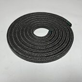 GFO盘根黑四氟腐蚀填料石墨填充PTFE盘根高速旋转泵用Sterk S520