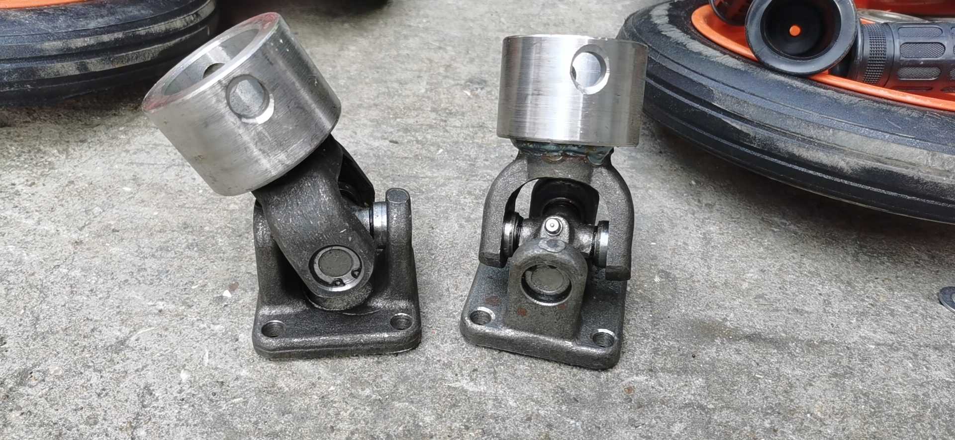 小型手推搅拌机配件,行走轮拖桶轮万向轴正反转开关