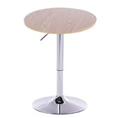 吧台桌仿大理石防实木吧台酒吧高桌子圆桌高吧桌咖啡红酒卓高脚桌