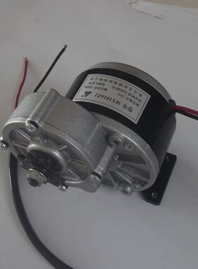 尤奈特永磁直流减速有刷电机MY1016Z2-250W24V36V 电动自行车配件