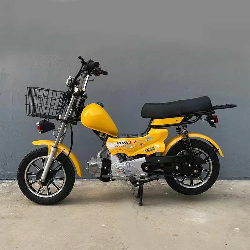 循环档四档省油摩托轻便燃油助力车钓鱼用车太Q子7升大油箱代步车