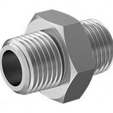 NPT Male 微型耐中压300不锈钢六角外丝直通 1116P234