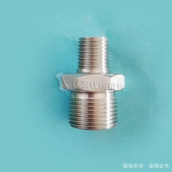 不锈钢仪表接头ZG1/4外螺纹转M20X1.5外螺纹 zg1/4外转m20*1.5外