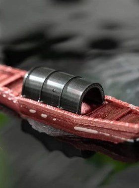微景观中式景观造景小船模型吸水水陆房T子鱼缸盆景摆件