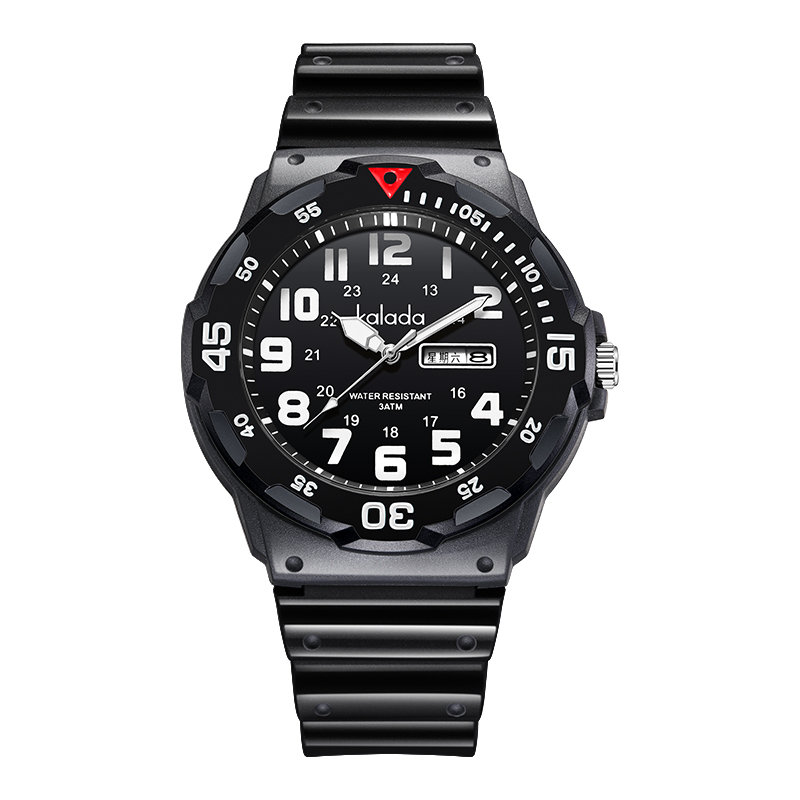 潮流手表男运动男款儿童初高中学生防水防摔机械男孩青少年石英表