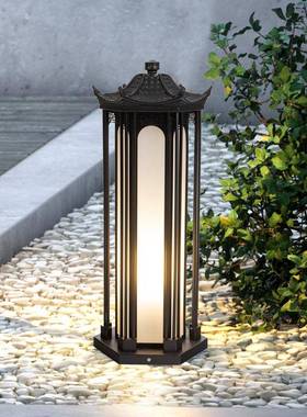 中式户外吊灯防水庭院灯走廊过道民宿室外禅意灯笼别墅灯凉亭吊灯