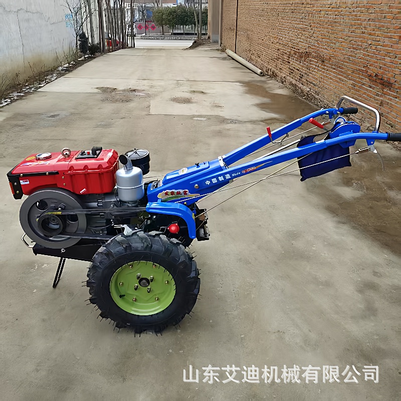 手扶拖拉机各种手扶农机圆盘犁拖车旋耕机手扶圆盘耙