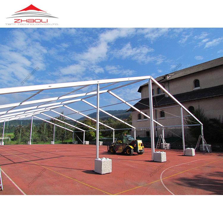蓝球足球体育赛事户外活动临时铝合金篷房户外运动场地帐篷厂家