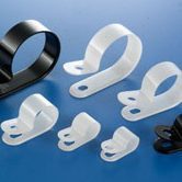 KSS线扣UC-7 R型线夹 配线固定钮 电线固定夹 束线理线座环保扣线