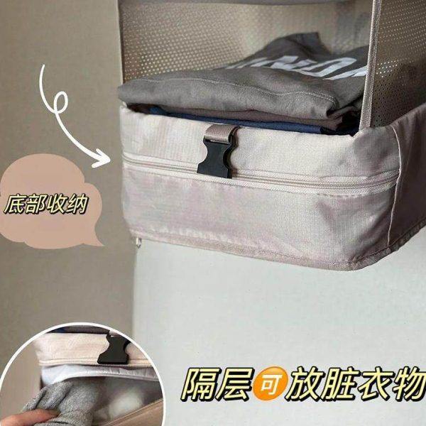 A10L【行李箱容量翻倍 打开变衣柜】旅行悬挂收纳袋多层大容量收,收纳整理,衣物收纳袋,淘宝优惠券,粉丝福利购,淘宝优惠卷