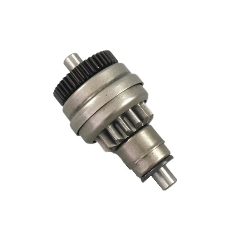 适用五羊本田WH100T喜悦优悦110T发动机齿轮马达头单项器原装配件