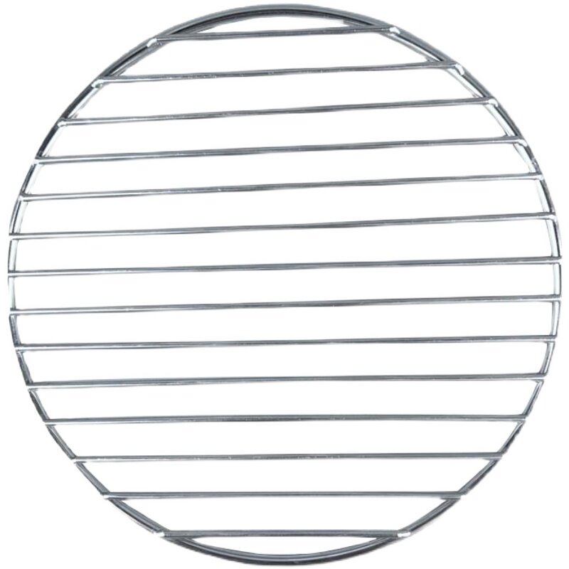 304不锈钢烧烤网圆形熏肉熟食篦子蒸架防糊锅底汤桶网架子压肉网