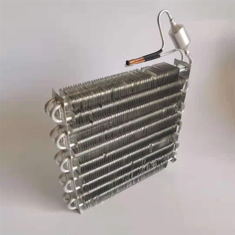 冰箱冰柜蒸发器风冷蛋糕柜展示柜铝管纯铜管铝翅片散热器冷凝器