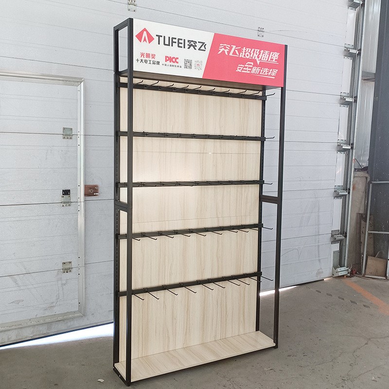 汽车雨刷展示架易安装双层货架汽车配件可移动雨刮器展架