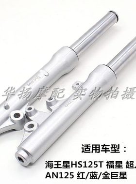 适用海王星HS125T福星AN125超人QS150红蓝金巨星前减震前叉避震器